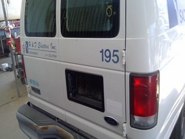 2001 FORD E350SD VAN, WHITE, 6.8L, AT, 2WD.  AT , F26330